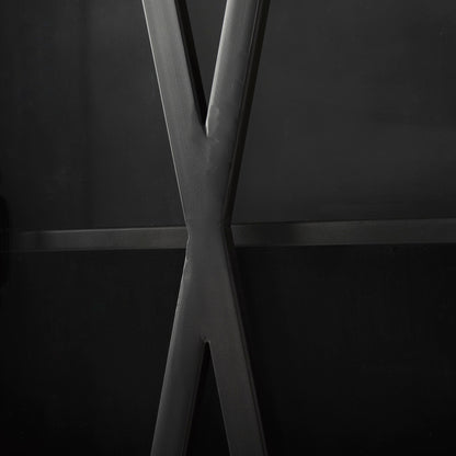 Poppy Metal Black Bookcase