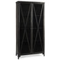 Poppy Metal Black Bookcase