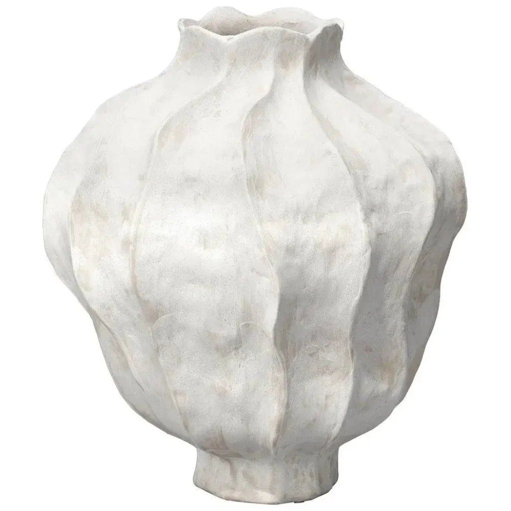 Poppy Porcelain Decorative Vase Jamie Young 9.5 Inch - LOOMLAN - Jamie Young - Vases & Jars