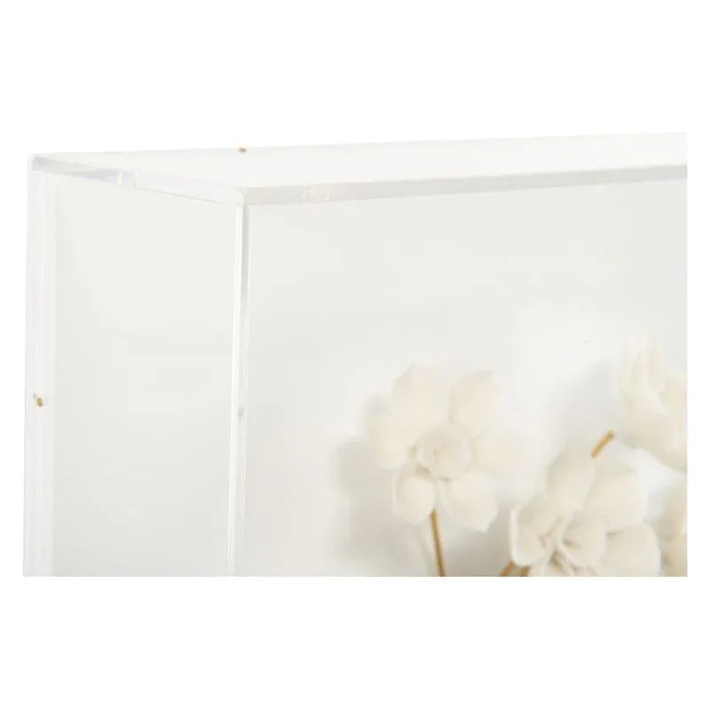 Porcelain Flowers Hamdmade Artwork-Framed Wall Art-Chelsea House-LOOMLAN