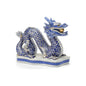 Porcelain Made Hand Painted Dragon Sculpture - LOOMLAN - Chelsea House - Statues & Sculptures