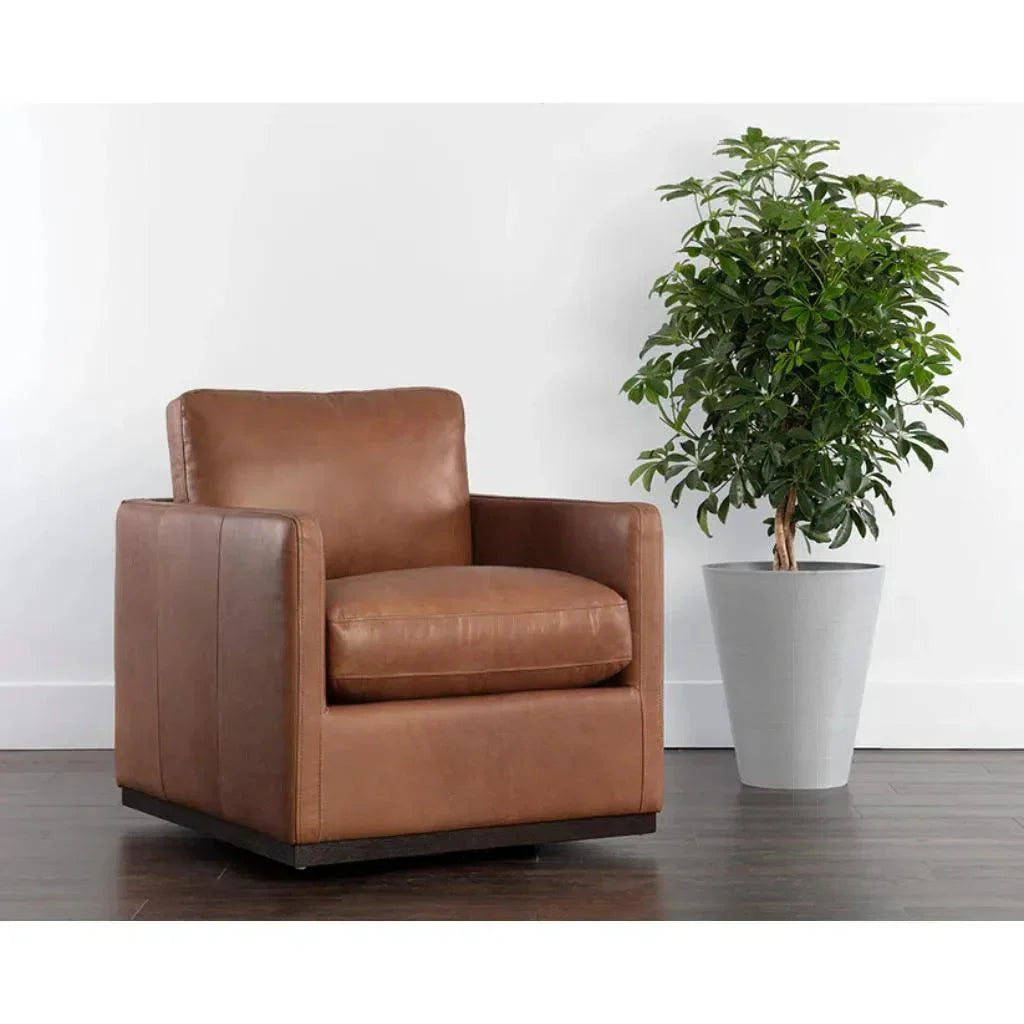 Portman Swivel RobustLounge Chair - LOOMLAN - SUNPAN - Club Chairs