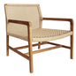 Porto Wood Framed Patio Occasional Chair-Outdoor Accent Chairs-Artesia-LOOMLAN