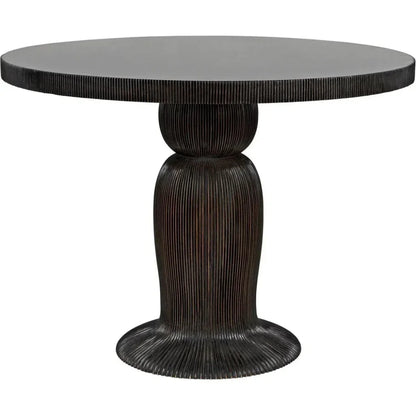 Portobello Dining Table Hand Made-Dining Tables-Noir-LOOMLAN