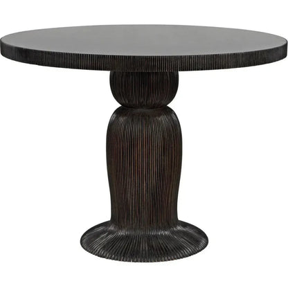 Portobello Dining Table Hand Made-Dining Tables-Noir-LOOMLAN