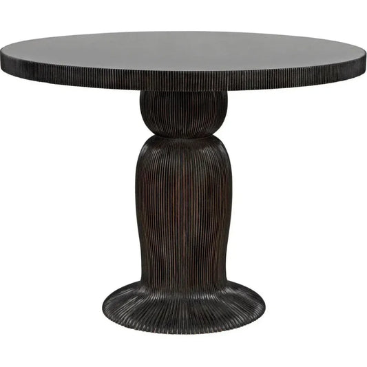 Portobello Dining Table Hand Made-Dining Tables-Noir-LOOMLAN