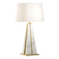 Portofino Marble Made Table Lamp - Nero Marquina - LOOMLAN - Wildwood - Table Lamps