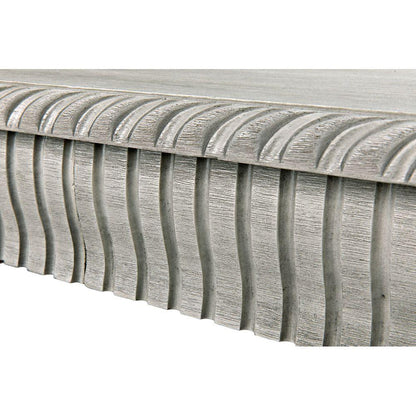 Portuguese Carved Wooden Desk-Home Office Desks-Noir-LOOMLAN