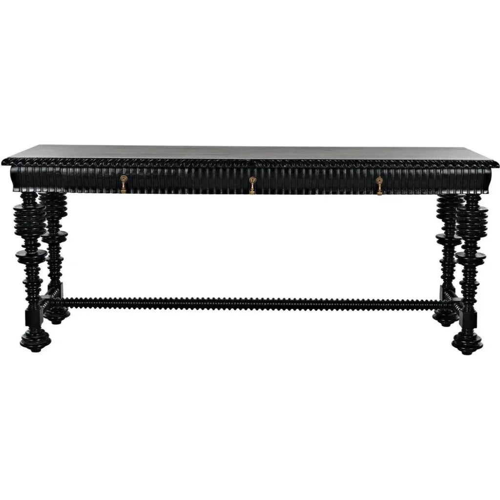 Portuguese Wooden Console Table
