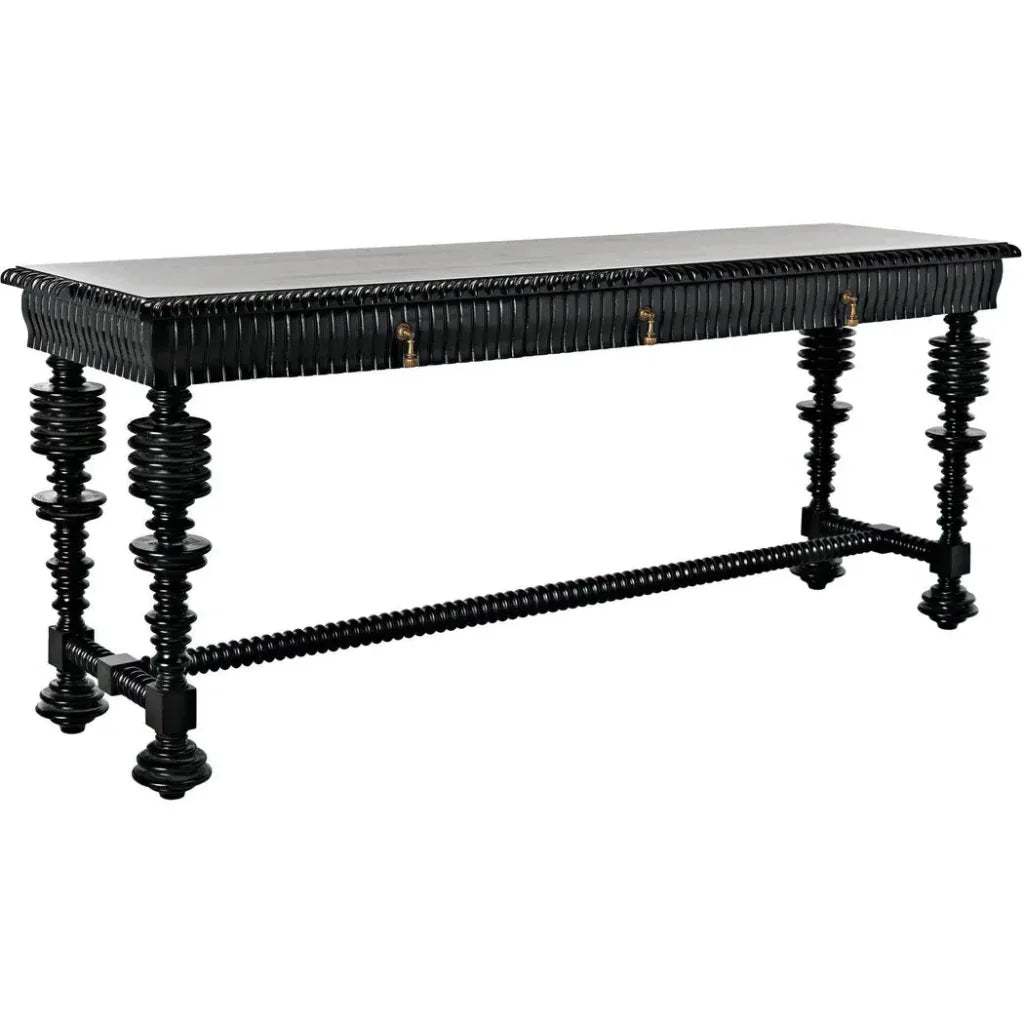 Portuguese Wooden Console Table