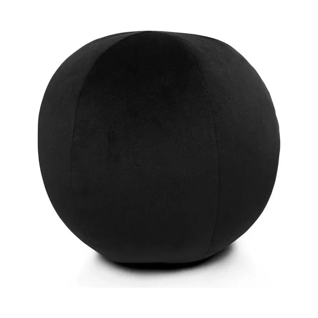 Posh Ball Black Throw Pillow With Insert - LOOMLAN - D.V. Kap - Throw Pillows