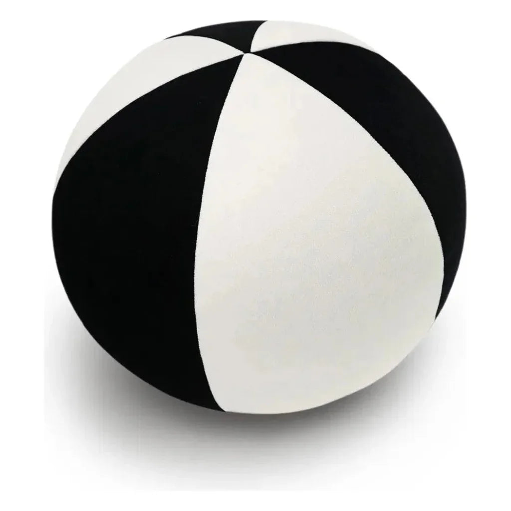 Posh Ball II Black Throw Pillow With Insert - LOOMLAN - D.V. Kap - Throw Pillows