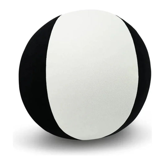 Posh Ball II Black Throw Pillow With Insert - LOOMLAN - D.V. Kap - Throw Pillows