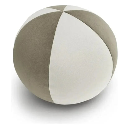 Posh Ball II Stone Grey Throw Pillow Insert - LOOMLAN - D.V. Kap - Throw Pillows