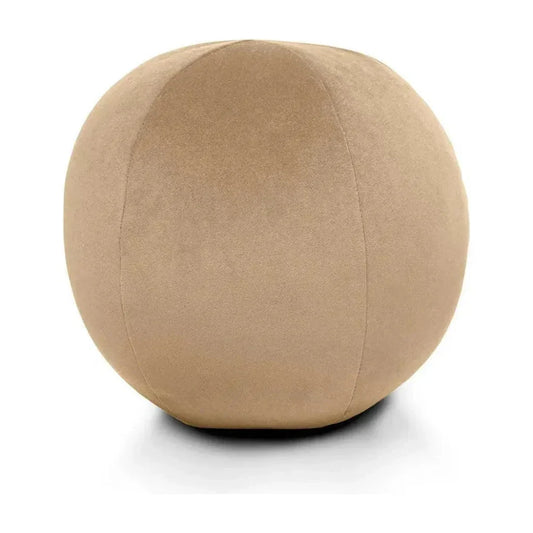 Posh Ball Latte Brown Throw Pillow Insert - LOOMLAN - D.V. Kap - Throw Pillows