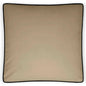 Posh Box Latte Solid Taupe Large Throw Pillow Insert - LOOMLAN - D.V. Kap - Throw Pillows