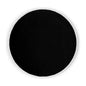 Posh Circle Black Throw Pillow With Insert - LOOMLAN - D.V. Kap - Throw Pillows