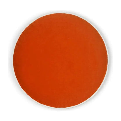 Posh Circle Orange Throw Pillow With Insert - LOOMLAN - D.V. Kap - Throw Pillows