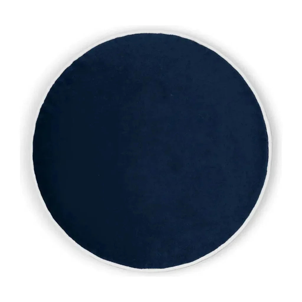 Posh Circle Royal Blue Throw Pillow Insert - LOOMLAN - D.V. Kap - Throw Pillows