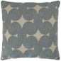 Posh Den Mist Textured Slate Blue Large Throw Pillow - LOOMLAN - D.V. Kap - Throw Pillows