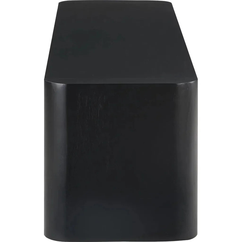 Post Wood Large Dining Bench - LOOMLAN - Moe's Home - Dining Benches