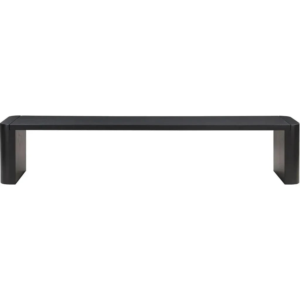 Post Wood Large Dining Bench - LOOMLAN - Moe's Home - Dining Benches