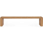 Post Wood Large Dining Bench - LOOMLAN - Moe's Home - Dining Benches