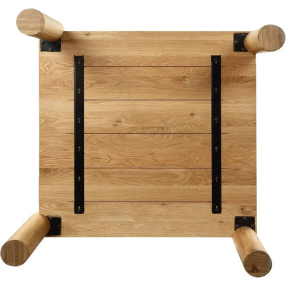 Post Wood Rectangular Coffee Table - LOOMLAN - Moe's Home - Coffee Tables