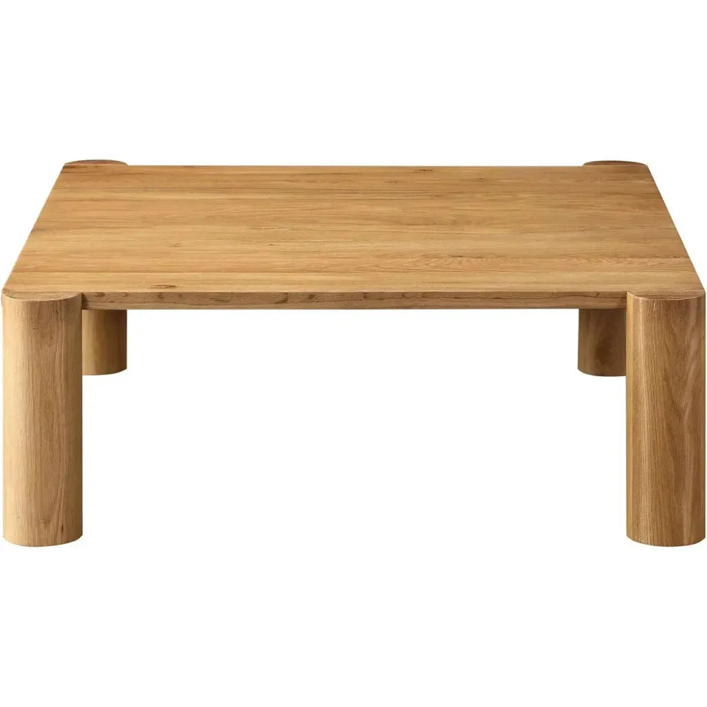 Post Wood Rectangular Coffee Table - LOOMLAN - Moe's Home - Coffee Tables