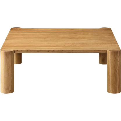 Post Wood Rectangular Coffee Table - LOOMLAN - Moe's Home - Coffee Tables