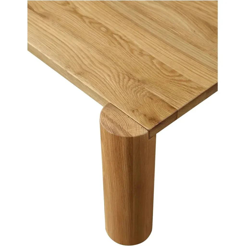 Post Wood Rectangular Coffee Table - LOOMLAN - Moe's Home - Coffee Tables