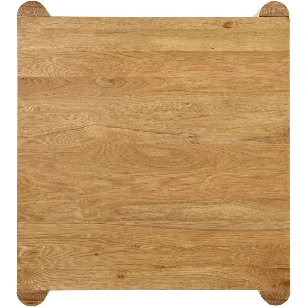 Post Wood Rectangular Coffee Table - LOOMLAN - Moe's Home - Coffee Tables