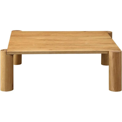 Post Wood Rectangular Coffee Table - LOOMLAN - Moe's Home - Coffee Tables
