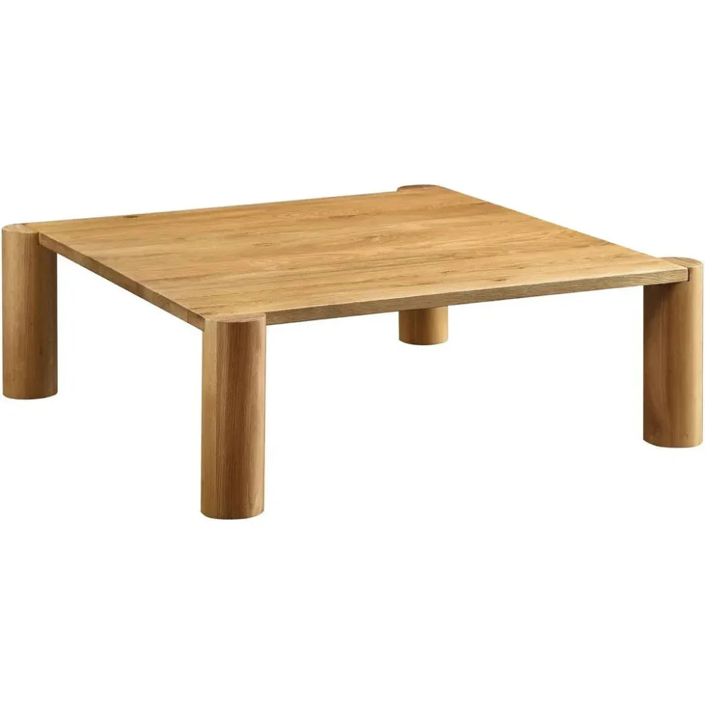 Post Wood Rectangular Coffee Table - LOOMLAN - Moe's Home - Coffee Tables