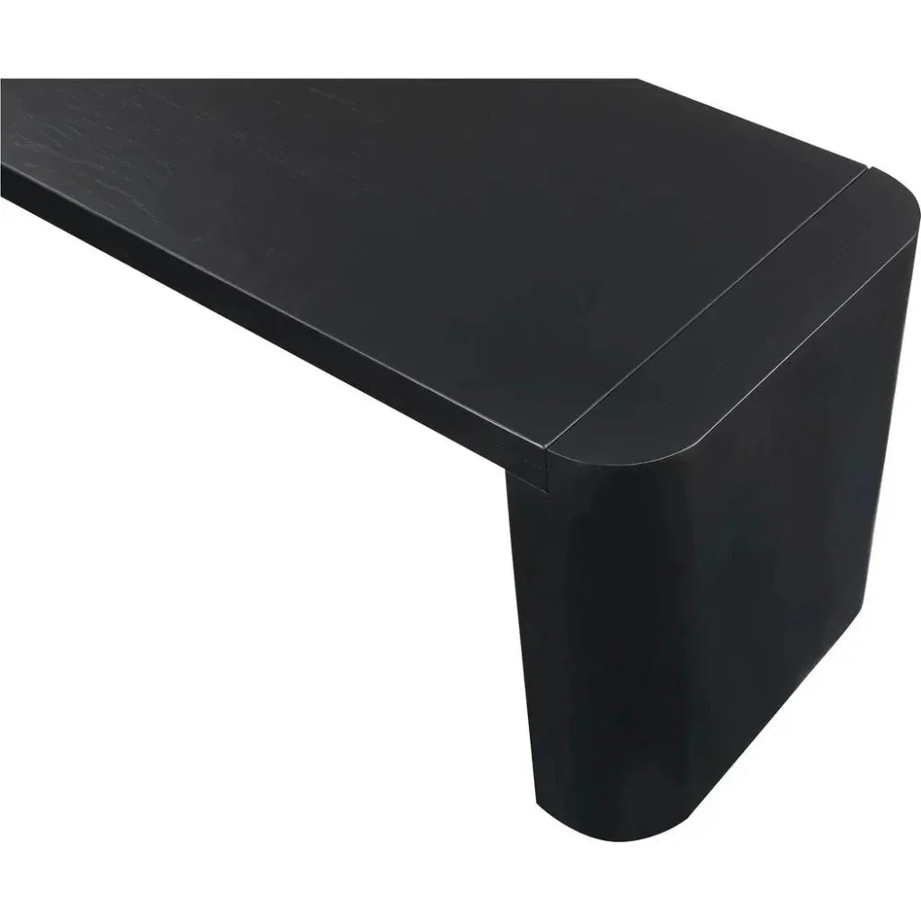 Post Wood Small Dining Bench - LOOMLAN - Moe's Home - Dining Benches