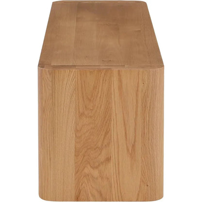 Post Wood Small Dining Bench - LOOMLAN - Moe's Home - Dining Benches