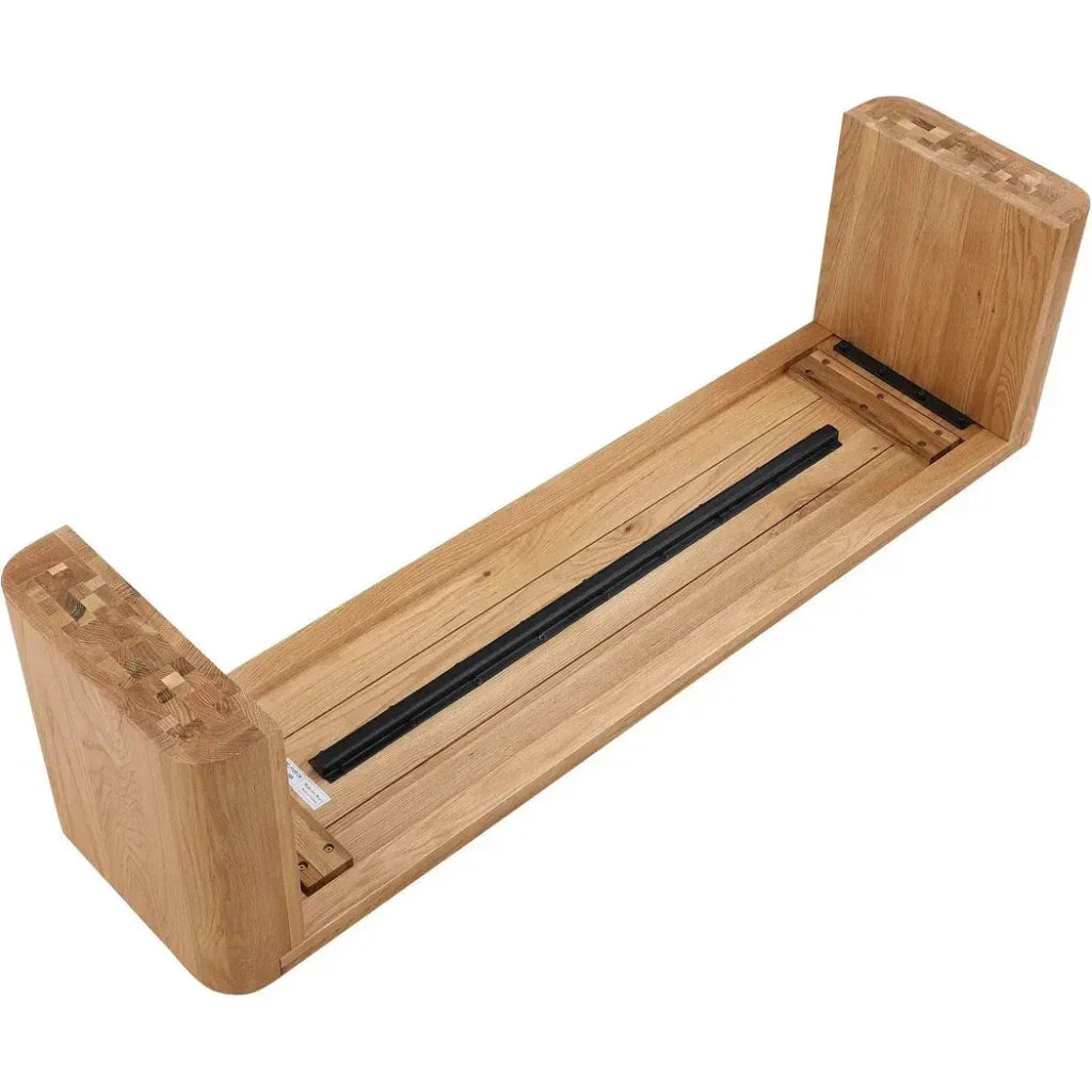 Post Wood Small Dining Bench - LOOMLAN - Moe's Home - Dining Benches