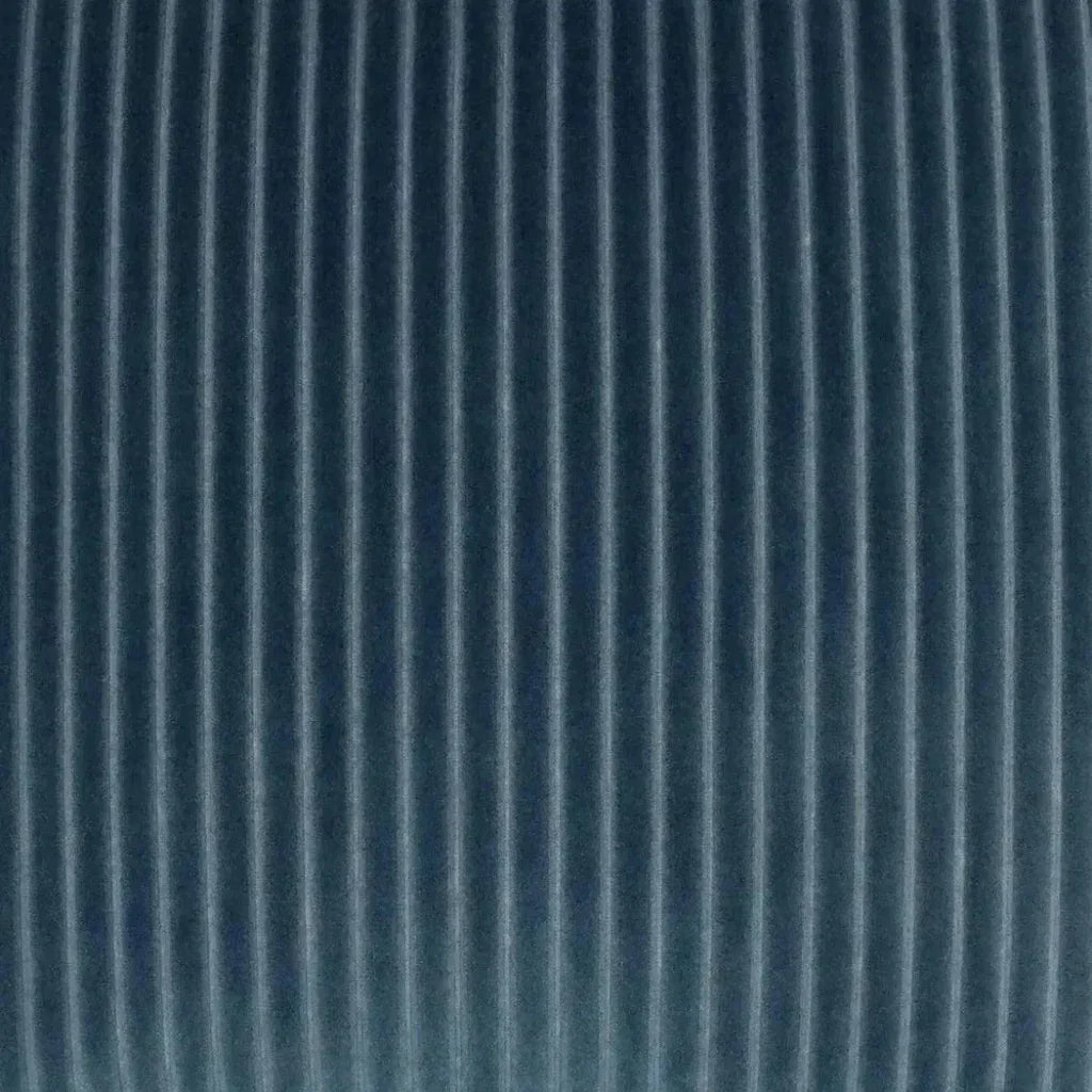 Postrio Blue Solid Stripes Navy Large Throw Pillow - LOOMLAN - D.V. Kap - Throw Pillows