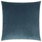Postrio Blue Solid Stripes Navy Large Throw Pillow - LOOMLAN - D.V. Kap - Throw Pillows