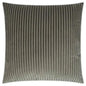 Postrio Solid Stripes Grey Large Throw Pillow Insert - LOOMLAN - D.V. Kap - Throw Pillows