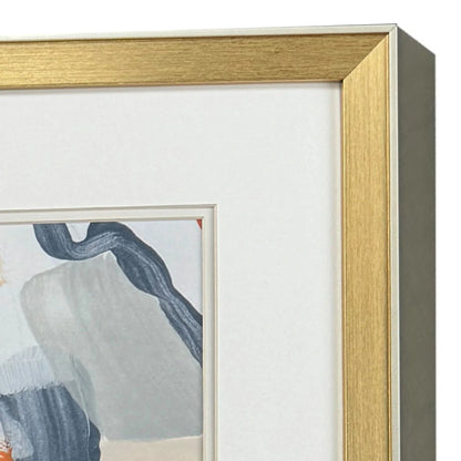 Pour Monsieur Blue Framed Wall Art 2PC