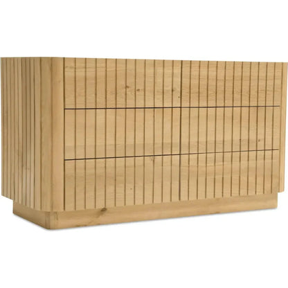 Povera Wood 6 Drawer Dresser - LOOMLAN - Moe's Home - Dressers