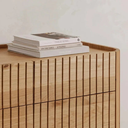 Povera Wood 6 Drawer Dresser - LOOMLAN - Moe's Home - Dressers