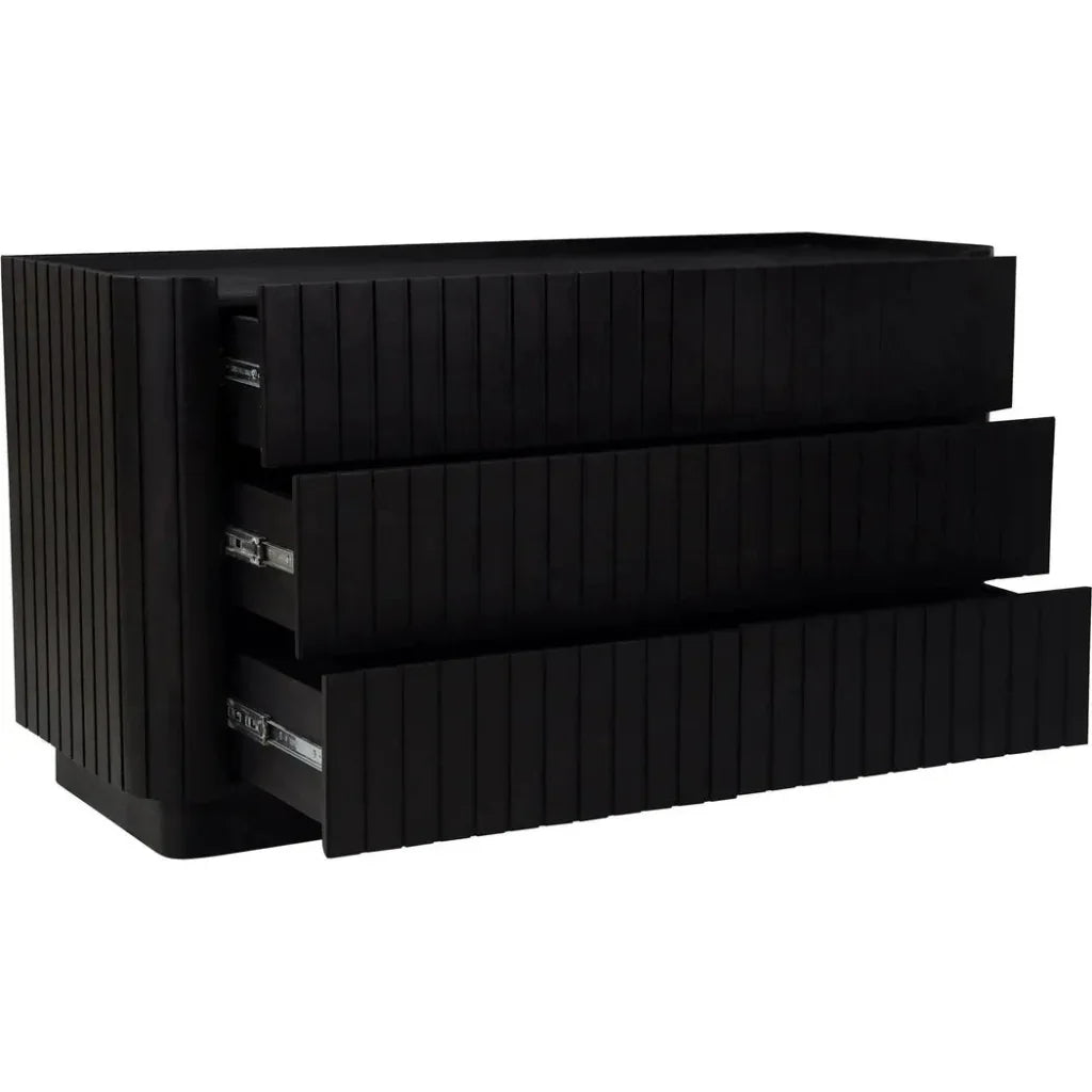 Povera Wood 6 Drawer Dresser - LOOMLAN - Moe's Home - Dressers