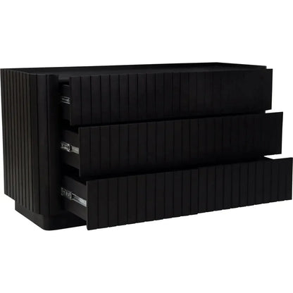 Povera Wood 6 Drawer Dresser - LOOMLAN - Moe's Home - Dressers