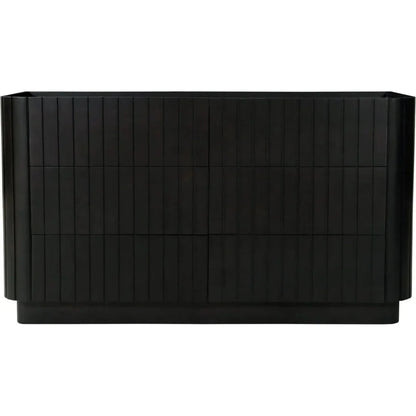 Povera Wood 6 Drawer Dresser - LOOMLAN - Moe's Home - Dressers