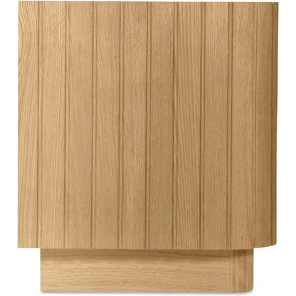 Povera Wood Nightstand - LOOMLAN - Moe's Home - Nightstands