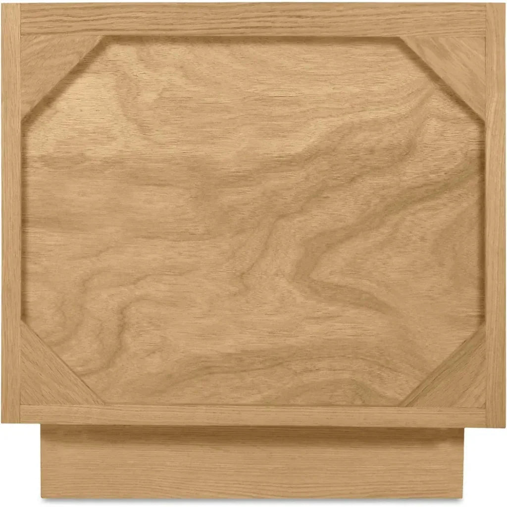 Povera Wood Nightstand - LOOMLAN - Moe's Home - Nightstands