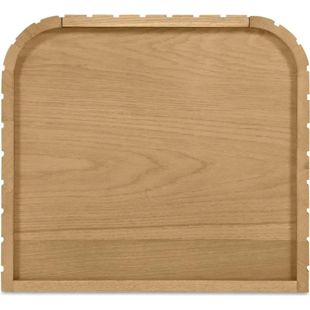 Povera Wood Nightstand - LOOMLAN - Moe's Home - Nightstands