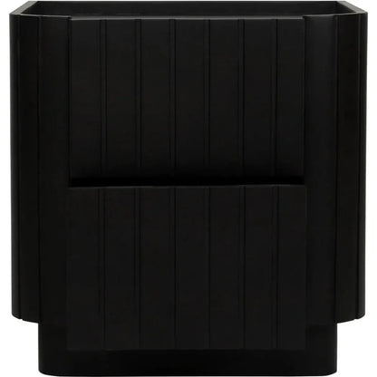 Povera Wood Nightstand - LOOMLAN - Moe's Home - Nightstands